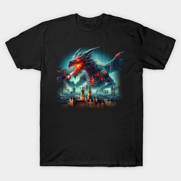 Ghost of wawelski dragon T-Shirt by Kasta'style